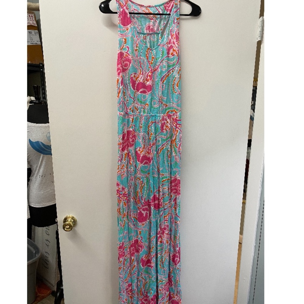 Lilly Pulitzer Jellies Be Jammin Maxi Dress-small